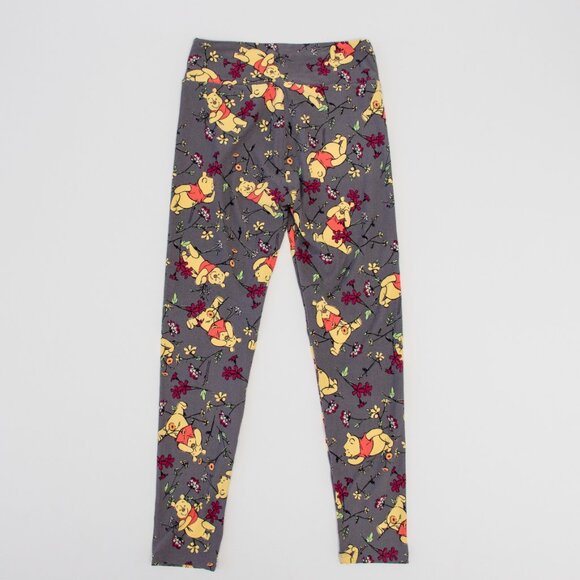LuLaRoe Winnie the Pooh Buttery Soft Leggings One Size - Picture 4 of 4
